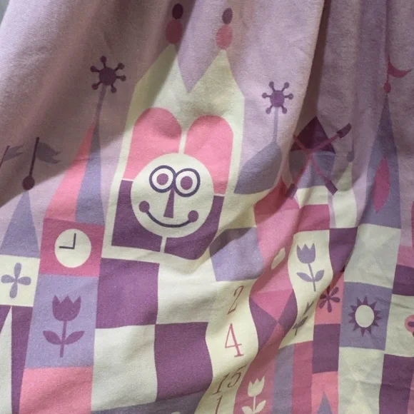 Taylor Joelle RARE purple it’s a small world dress size 5 - Picture 2 of 5